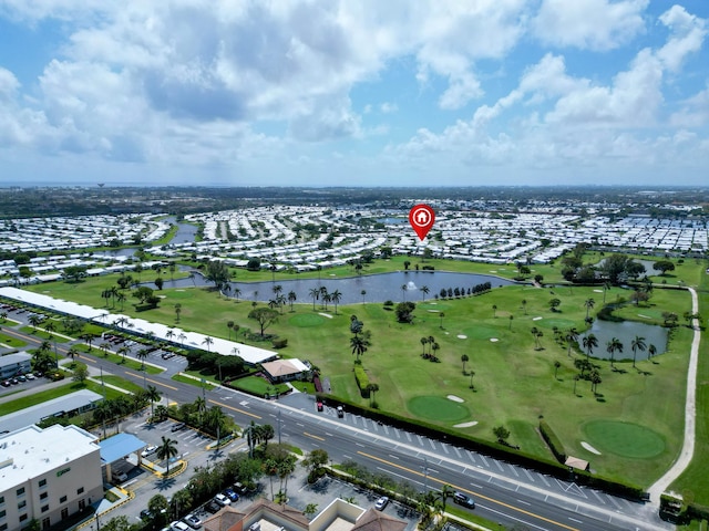 625 SW 21st Cir, Boynton Beach, FL 33426 - aerial view of residential area featuring a nearby body of water and a golf course