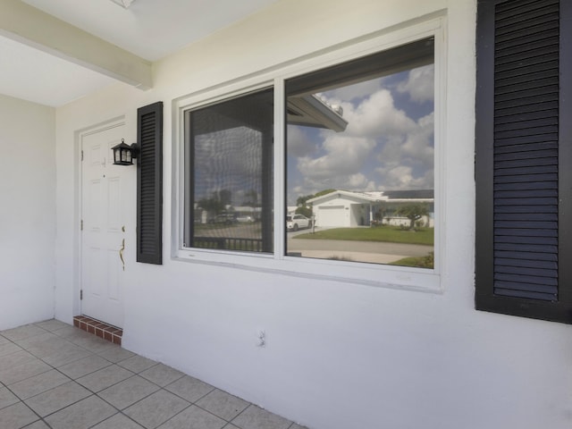 625 SW 21st Cir, Boynton Beach, FL 33426 - property entrance featuring stucco siding