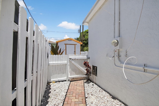 511 S K St, Lake Worth Beach, FL 33460 - view of patio featuring a gate