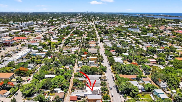 511 S K St, Lake Worth Beach, FL 33460 - aerial overview of property's location