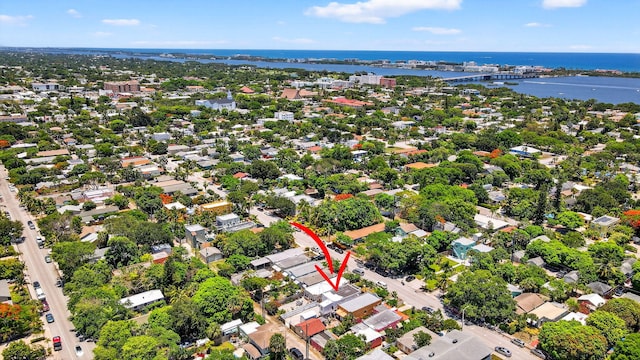 511 S K St, Lake Worth Beach, FL 33460 - bird's eye view of a nearby body of water