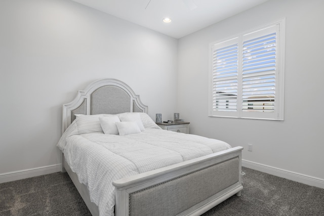 13313 Machiavelli Way, Palm Beach Gardens, FL 33418 - bedroom featuring dark colored carpet and recessed lighting