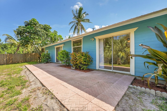 5801 SE Cable Dr, Stuart, FL 34997 - exterior space with a patio