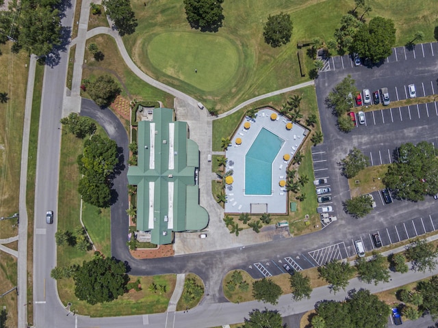 4215 Gator Trace Ave Unit I, Fort Pierce, FL 34950 - aerial view of property and surrounding area with a pool