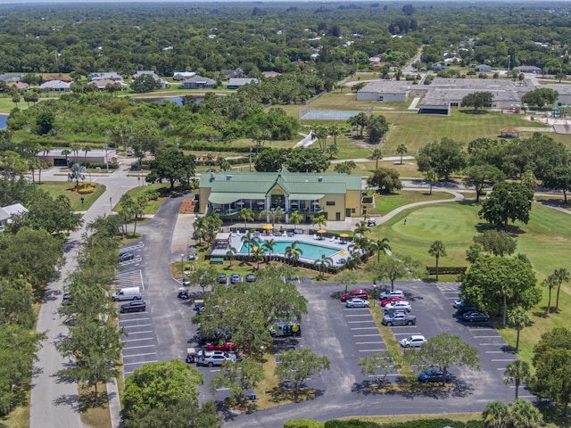 4215 Gator Trace Ave Unit I, Fort Pierce, FL 34950 - bird's eye view of a pool and a golf club