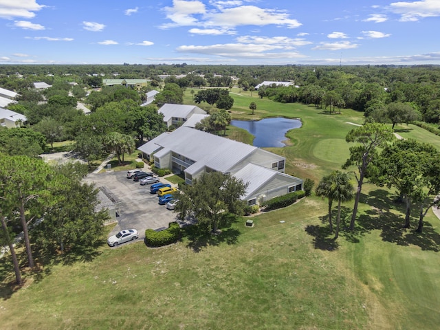 4215 Gator Trace Ave Unit I, Fort Pierce, FL 34950 - bird's eye view of a golf club and a nearby body of water