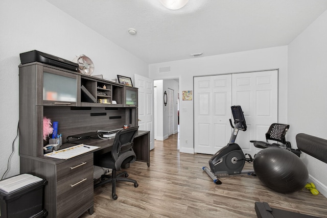 3004 N Evergreen Cir, Boynton Beach, FL 33426 - office space with light wood-style flooring and baseboards