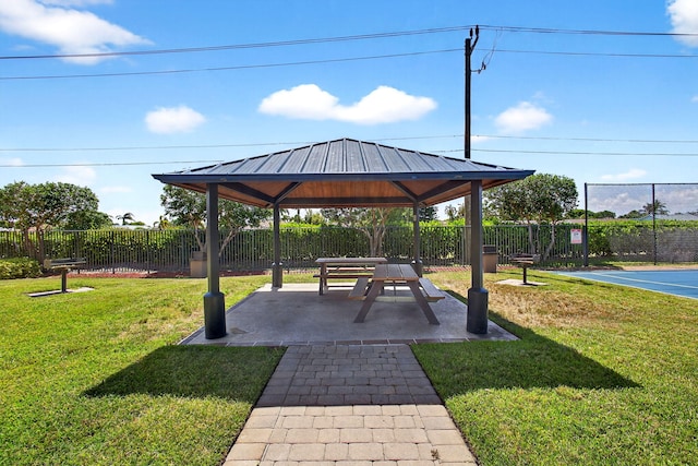 3004 N Evergreen Cir, Boynton Beach, FL 33426 - view of home's community featuring a gazebo and a patio
