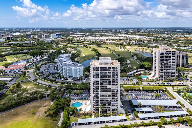 2400 Presidential Way Unit 903, West Palm Beach, FL 33401 - aerial view of a nearby body of water and a golf club