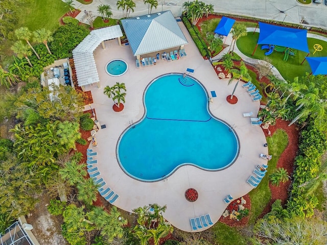 2619 SW Greenwich Way, Palm City, FL 34990 - view of community pool