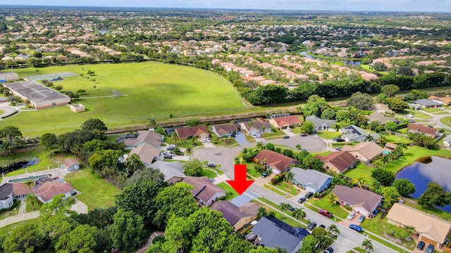 6170 Serene Run, Lake Worth, FL 33463 - aerial perspective of suburban area featuring a large body of water