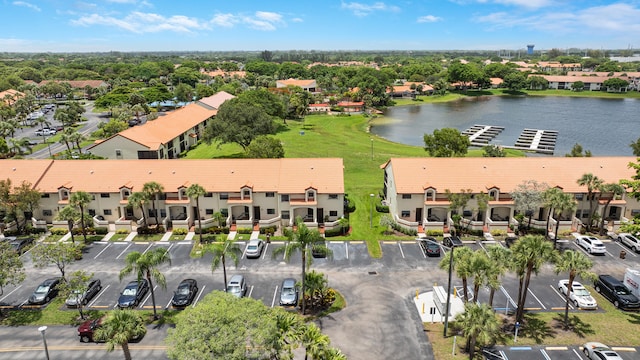 1102 Republic Ct, Deerfield Beach, FL 33442 - aerial perspective of suburban area with a nearby body of water