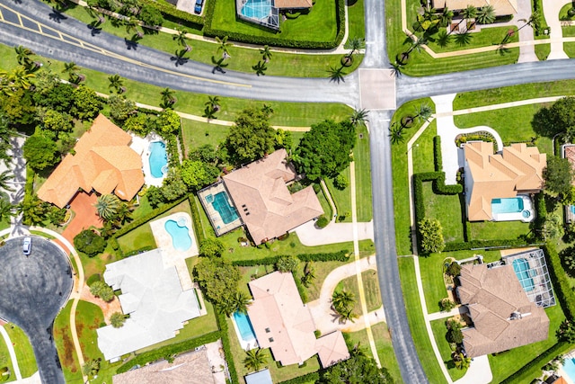 2029 Greenview Cove Dr, Wellington, FL 33414 - aerial view of property and surrounding area with a pool area