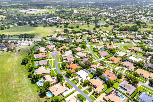 2029 Greenview Cove Dr, Wellington, FL 33414 - aerial view of property and surrounding area with nearby suburban area and a nearby body of water