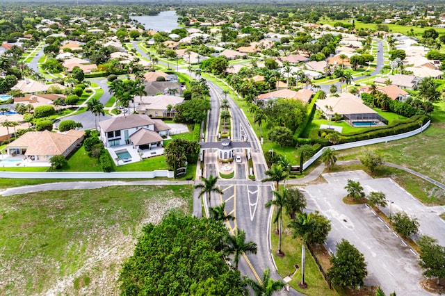 2029 Greenview Cove Dr, Wellington, FL 33414 - aerial view of residential area featuring a large body of water