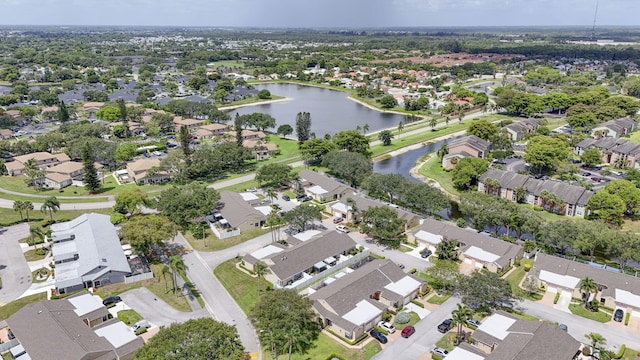 4640 Homestead Way Unit 39, West Palm Beach, FL 33417 - aerial view of property and surrounding area with nearby suburban area and a large body of water