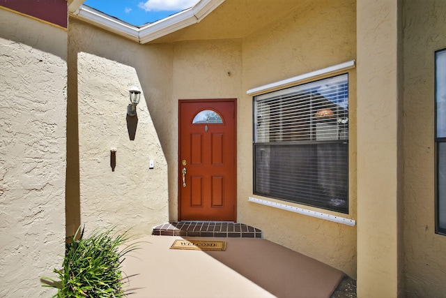 4640 Homestead Way Unit 39, West Palm Beach, FL 33417 - property entrance with stucco siding