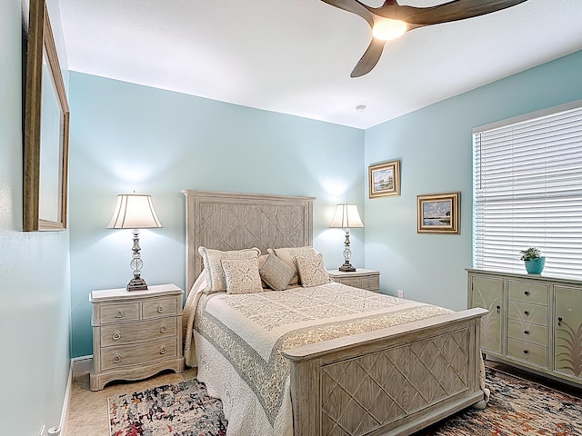 780 SW Fortunella Cir SW, Vero Beach, FL 32968 - bedroom featuring ceiling fan and baseboards