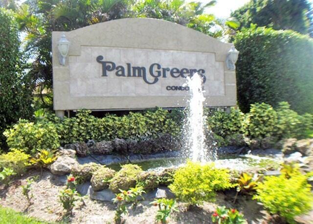 5791 Spindle Palm Ct Unit D, Delray Beach, FL 33484 - view of community / neighborhood sign