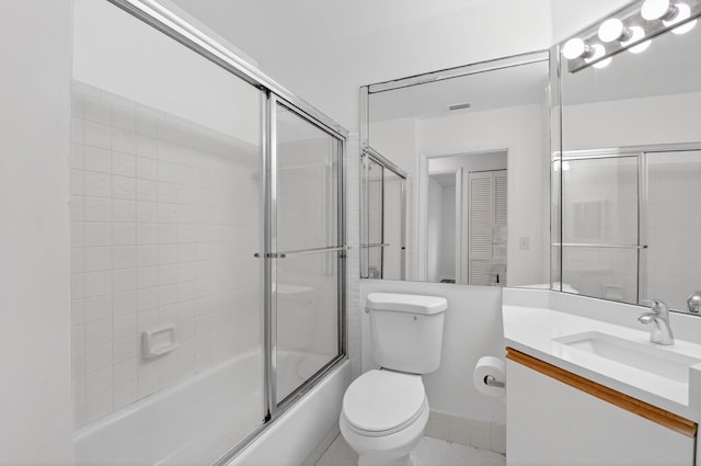 5235 Europa Dr Unit K, Boynton Beach, FL 33437 - bathroom featuring vanity and enclosed tub / shower combo