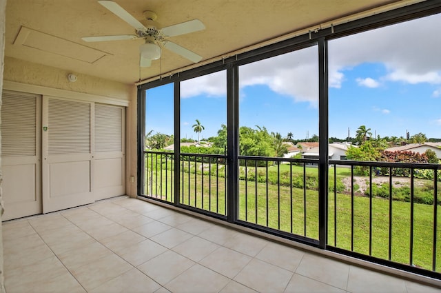5235 Europa Dr Unit K, Boynton Beach, FL 33437 - view of unfurnished sunroom