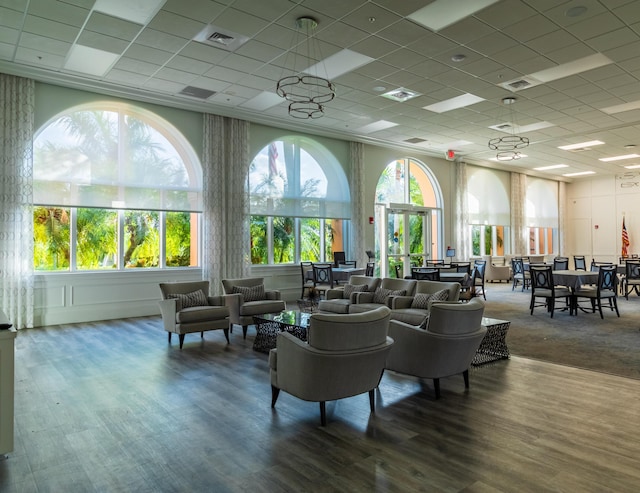 11355 SW Rockingham Dr, Port Saint Lucie, FL 34987 - community lobby featuring a drop ceiling