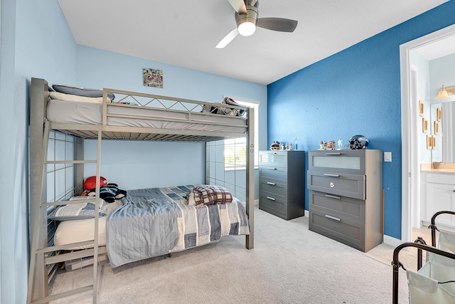 1120 Wandering Willow Way, Loxahatchee, FL 33470 - bedroom with carpet and a ceiling fan