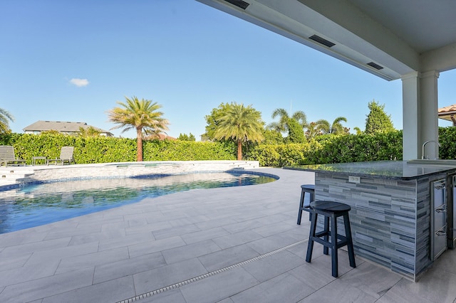 1120 Wandering Willow Way, Loxahatchee, FL 33470 - view of patio
