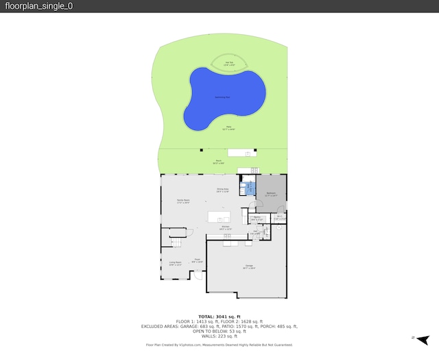 1120 Wandering Willow Way, Loxahatchee, FL 33470 - view of room layout