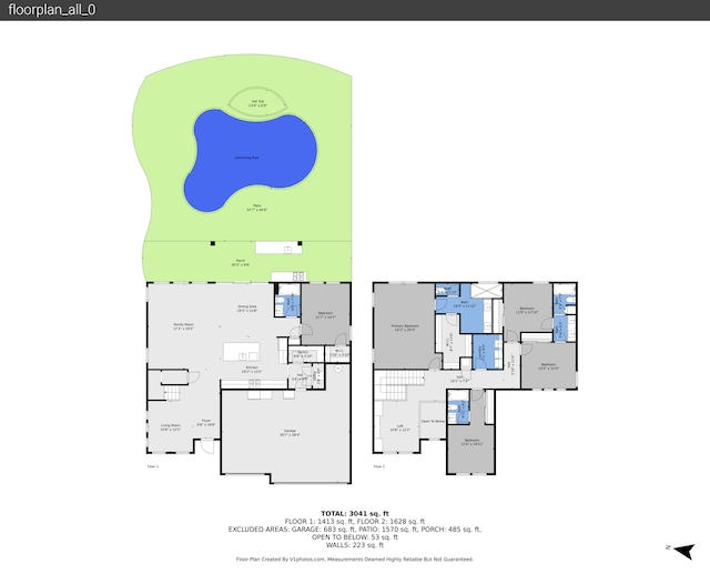 1120 Wandering Willow Way, Loxahatchee, FL 33470 - view of room layout