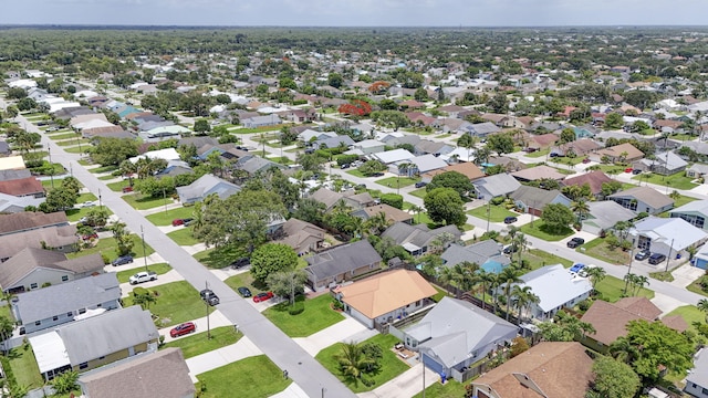 6093 Lucerne St, Jupiter, FL 33458 - aerial overview of property's location featuring nearby suburban area
