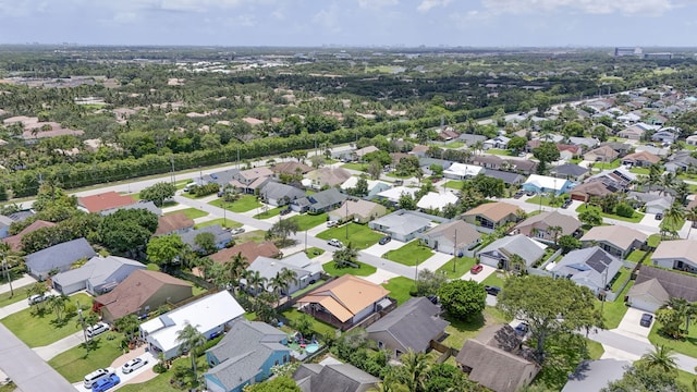 6093 Lucerne St, Jupiter, FL 33458 - aerial view of property's location with nearby suburban area