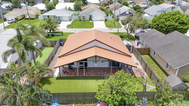 6093 Lucerne St, Jupiter, FL 33458 - aerial perspective of suburban area