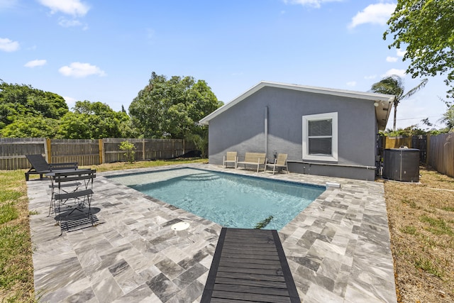 126 NW 6th Ave, Delray Beach, FL 33444 - view of pool with a fenced backyard and a patio