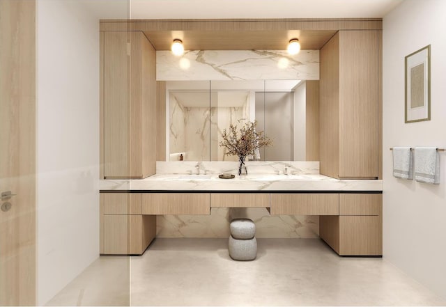 550 S Australian Ave Unit 2206, West Palm Beach, FL 33401 - full bathroom featuring double vanity
