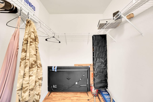 3601 SW Europe St, Port Saint Lucie, FL 34953 - spacious closet featuring wood finished floors