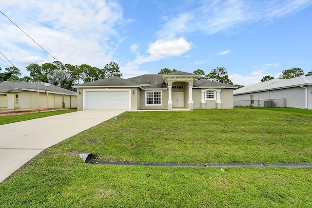 3601 SW Europe St, Port Saint Lucie, FL 34953 - view of front of house with stucco siding, driveway, and an attached garage