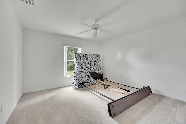 3601 SW Europe St, Port Saint Lucie, FL 34953 - bedroom with carpet flooring and ceiling fan