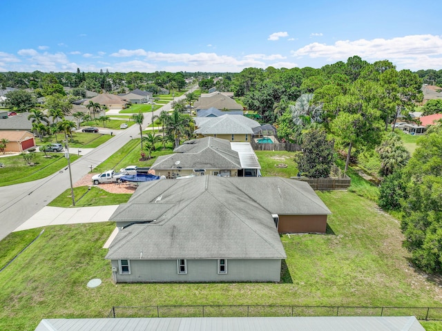 3601 SW Europe St, Port Saint Lucie, FL 34953 - aerial view of residential area with a tree filled landscape