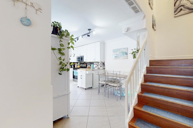 2140 White Pine Cir Unit A, Greenacres, FL 33415 - stairway with tile patterned floors