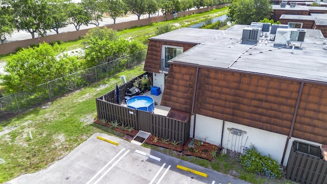2140 White Pine Cir Unit A, Greenacres, FL 33415 - view of fenced backyard