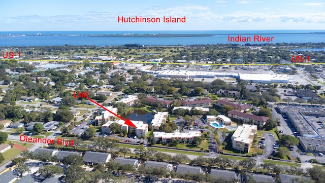 2050 Oleander Blvd Unit 5301, Fort Pierce, FL 34950 - aerial view of a nearby body of water