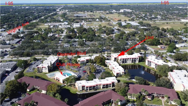 2050 Oleander Blvd Unit 5301, Fort Pierce, FL 34950 - aerial view of property's location featuring a nearby body of water and apartment complex / building