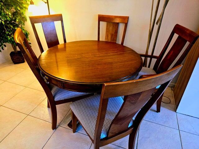 4074 Cornwall D 4074, Boca Raton, FL 33434 - dining room featuring tile patterned flooring