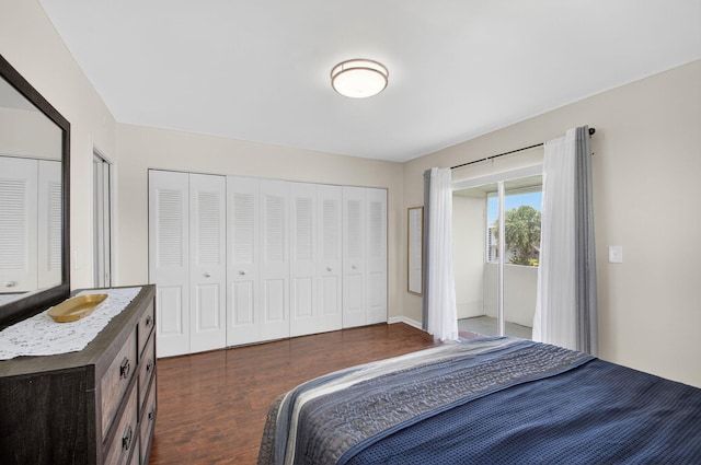 363 Sheffield O, West Palm Beach, FL 33417 - bedroom featuring wood finished floors