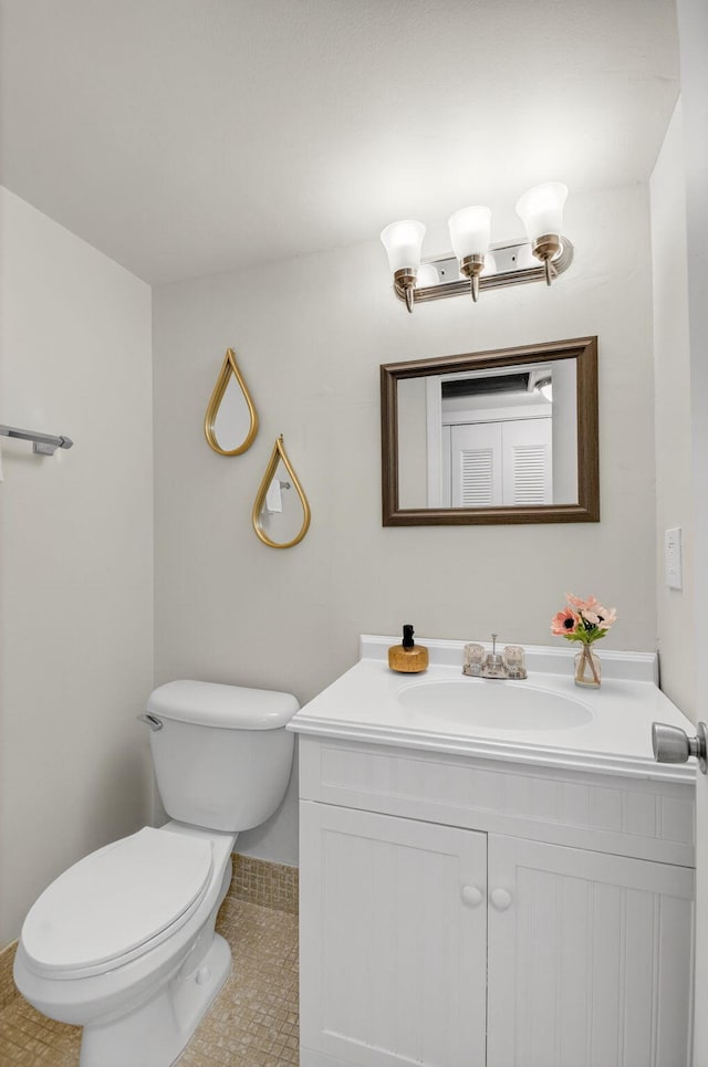 363 Sheffield O, West Palm Beach, FL 33417 - bathroom featuring vanity and tile patterned flooring