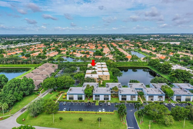 15126 Ashland St Unit 250, Delray Beach, FL 33484 - aerial overview of property's location featuring a large body of water and nearby suburban area