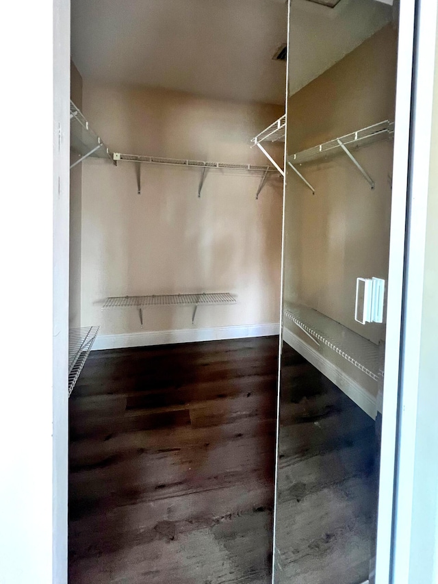 9815 Watermill Cir Unit B, Boynton Beach, FL 33437 - spacious closet with wood finished floors