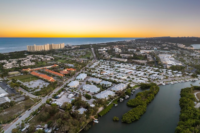 300 Ocean Trail Way Unit 102, Jupiter, FL 33477 - aerial view of property's location with a large body of water