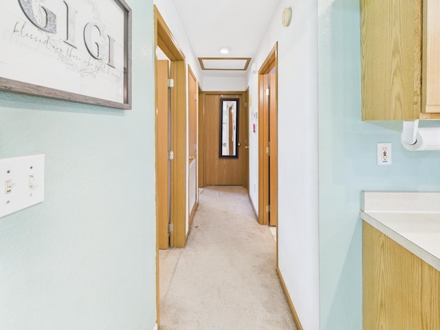 7281 NW 90th Ct, Okeechobee, FL 34972 - hall with light colored carpet and baseboards